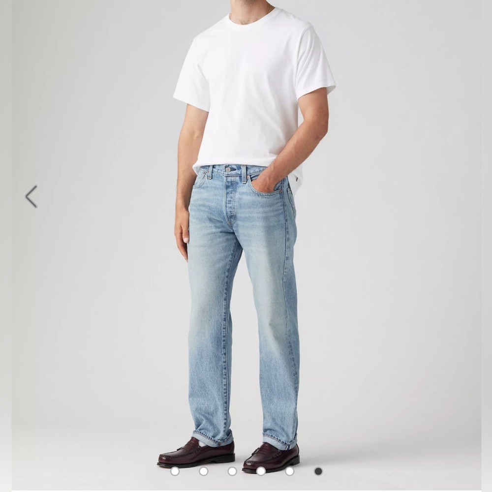 NWT Men’s Levi’s 501 Original Selvedge Premium Denim size 31 x 32